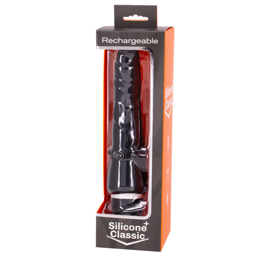 SEVEN CREATIONS - VIBRATEUR RECHARGEABLE NOIR 7V 20 CM SEVEN CREATIONS