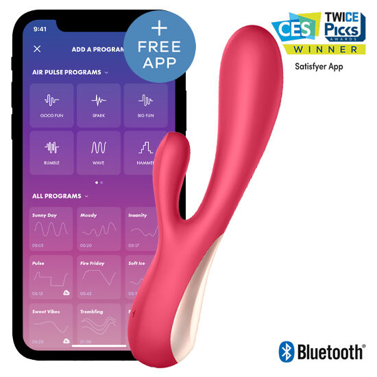 SATISFYER MONO FLEX ROSA CON APP - Sensualia