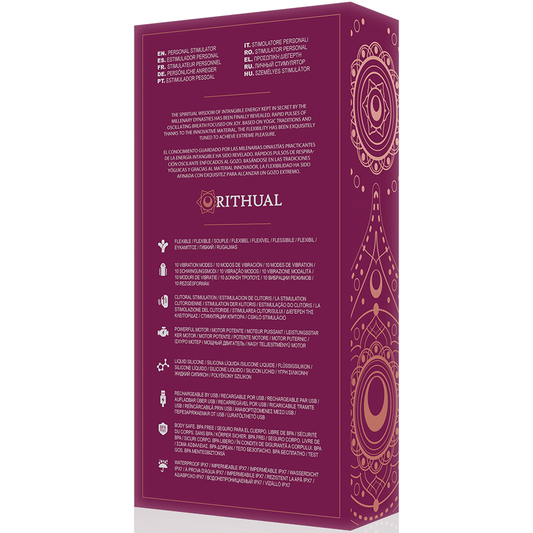 RITHUAL - ANUSARA DOUBLE MOTEUR RECHARGEABLE 2.0 ORCHIDÉE - Sensualia
