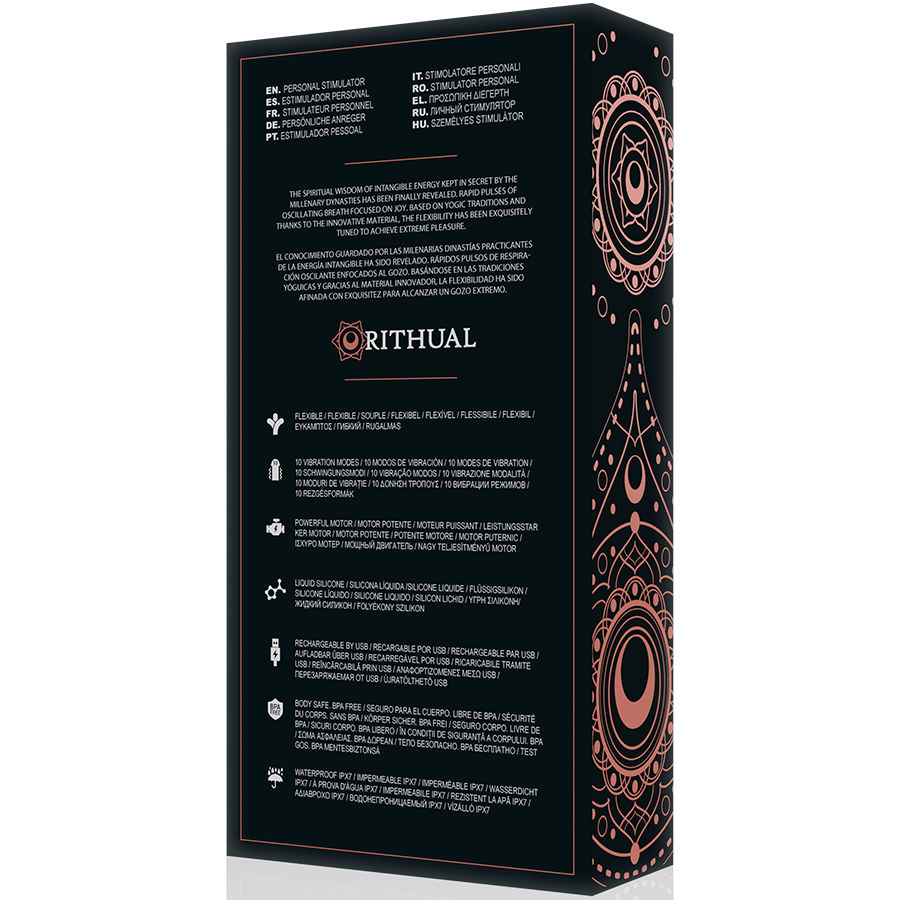 RITHUAL - STIMULATEUR KRIYA RECHARGEABLE ORCHIDÉE G-POINT - Sensualia
