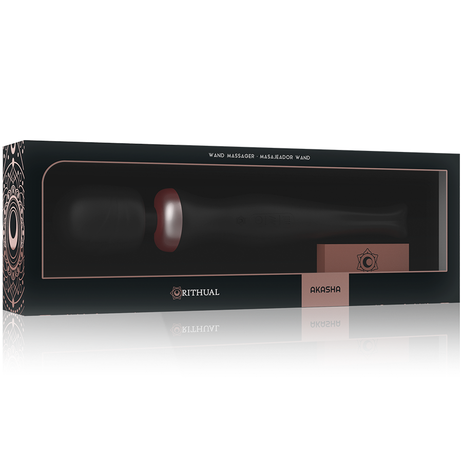 RITHUAL - BAGUETTE AKASHA PUISSANTE RECHARGEABLE 2.0 NOIRE - Sensualia