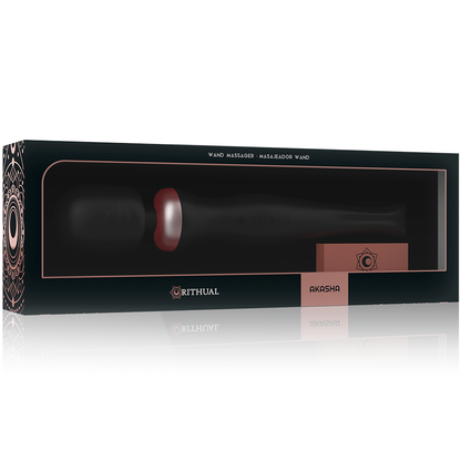 RITHUAL - BAGUETTE AKASHA PUISSANTE RECHARGEABLE 2.0 NOIRE - Sensualia