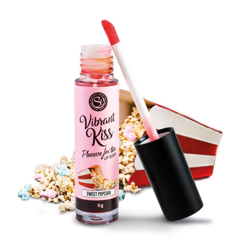 SECRETPLAY - LIP GLOSS VIBRANT KISS SWEET POPCORN - Sensualia