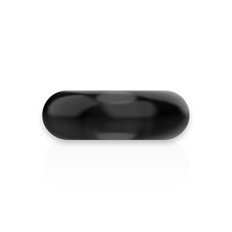 POWERING - ANNEAU PÉNIS SUPER FLEXIBLE ET RÉSISTANT 3,5CM NOIR - Sensualia