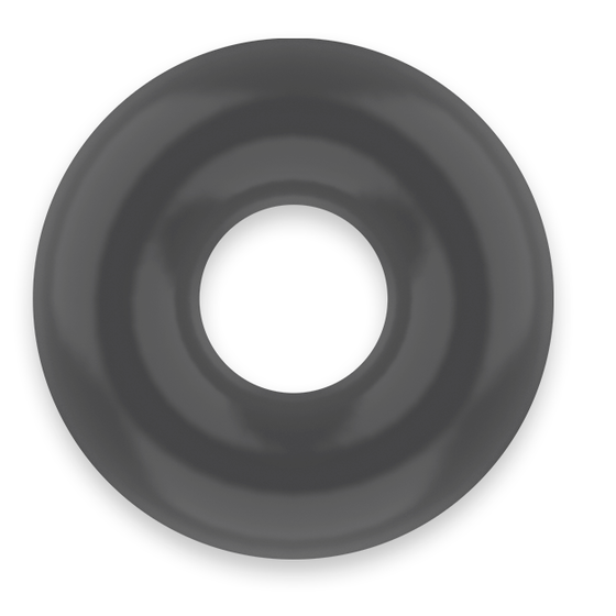 POWERING - ANNEAU PÉNIS SUPER FLEXIBLE ET RÉSISTANT 3,5CM NOIR - Sensualia