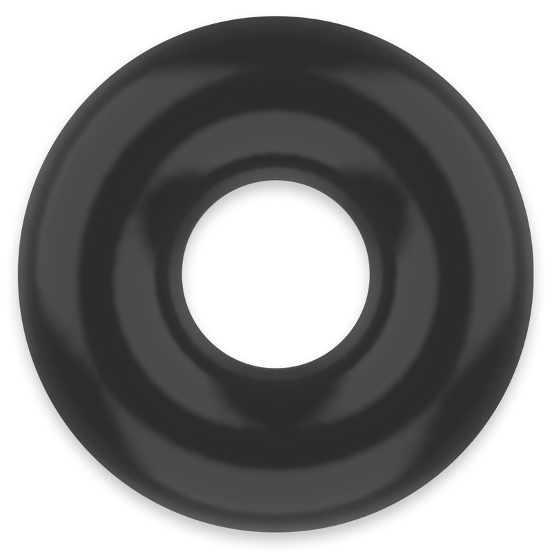 POWERING - ANNEAU PÉNIS SUPER FLEXIBLE ET RÉSISTANT 5CM PR03 NOIR - Sensualia