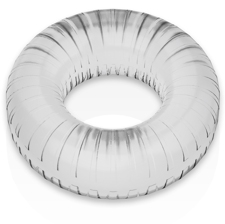 POWERING- ANNEAU PÉNIS SUPER FLEXIBLE ET RÉSISTANT 4,5CM PR07 CLAIR POWERING