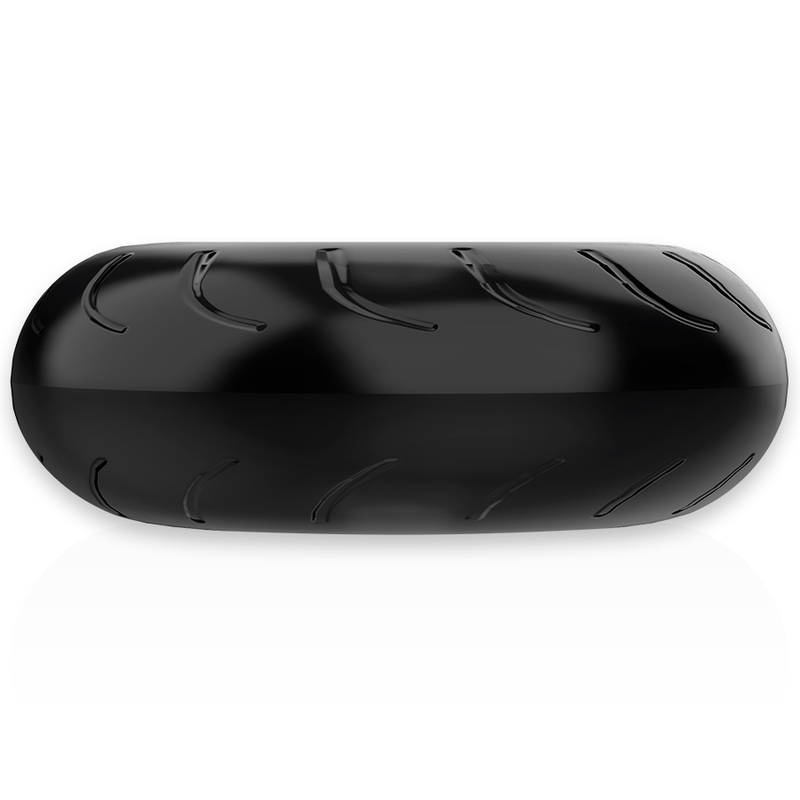 POWERING - ANNEAU PÉNIS SUPER FLEXIBLE ET RÉSISTANT 5CM PR08 NOIR - Sensualia