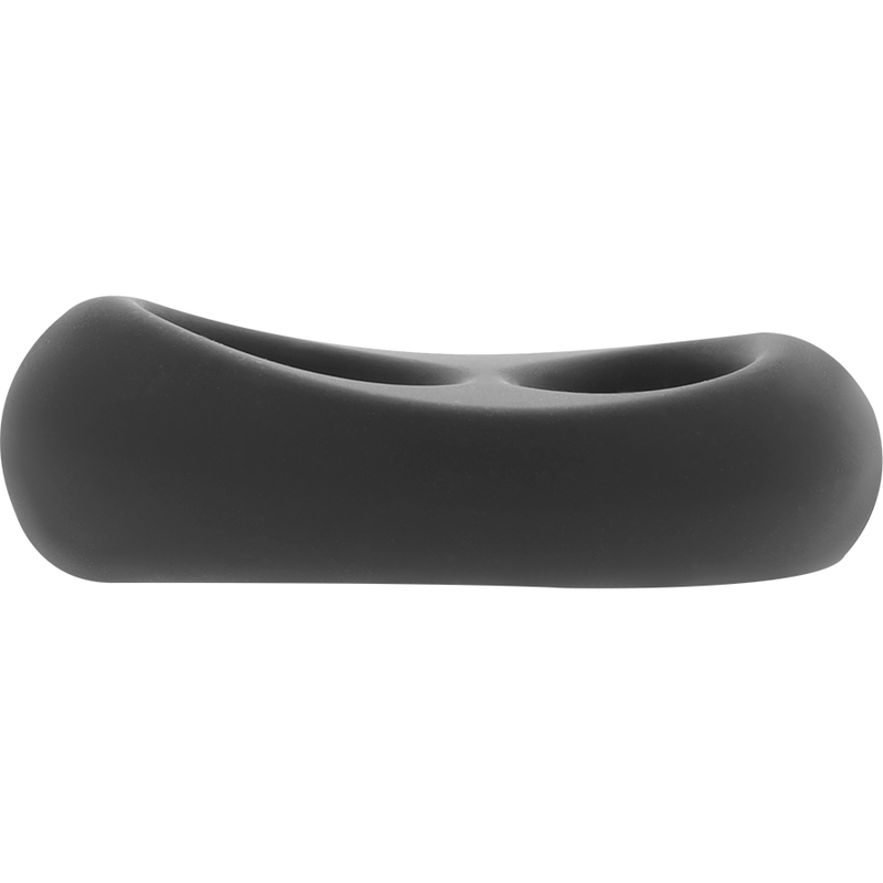 POWERING - ANNEAU PÉNIS ET TESTICULES SUPER FLEXIBLE ET RÉSISTANT PR13 NOIR - Sensualia