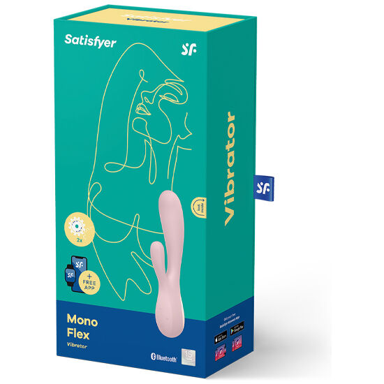 SATISFYER MONO FLEX ROSA CON APP - Sensualia