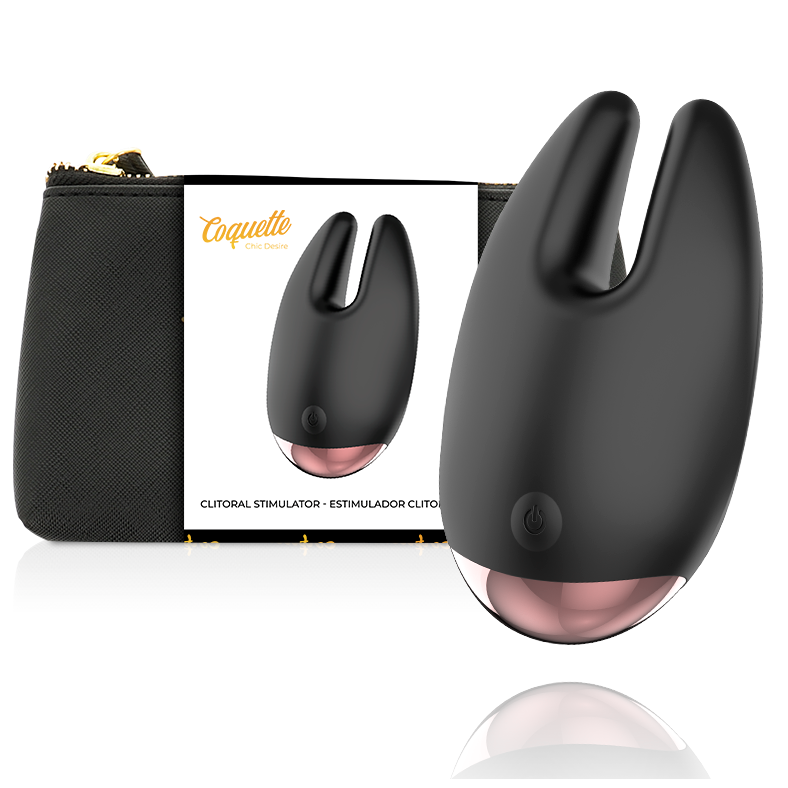 COQUETTE CHIC DESIRE - STIMULATEUR CLITORIAL NOIR / OR - Sensualia
