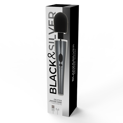 BLACK&SILVER - BAGUETTE DE MASSAGE DEXTER BLACK&SILVER