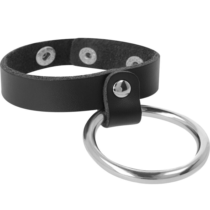 DARKNESS - ANNEAU MÉTALLIQUE POUR LE PÉNIS ET LES TESTICULES - Sensualia