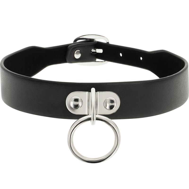 COQUETTE CHIC DESIRE - COLLIER EN CUIR VEGAN FEMME ACCESSOIRE FÉTICHE - Sensualia
