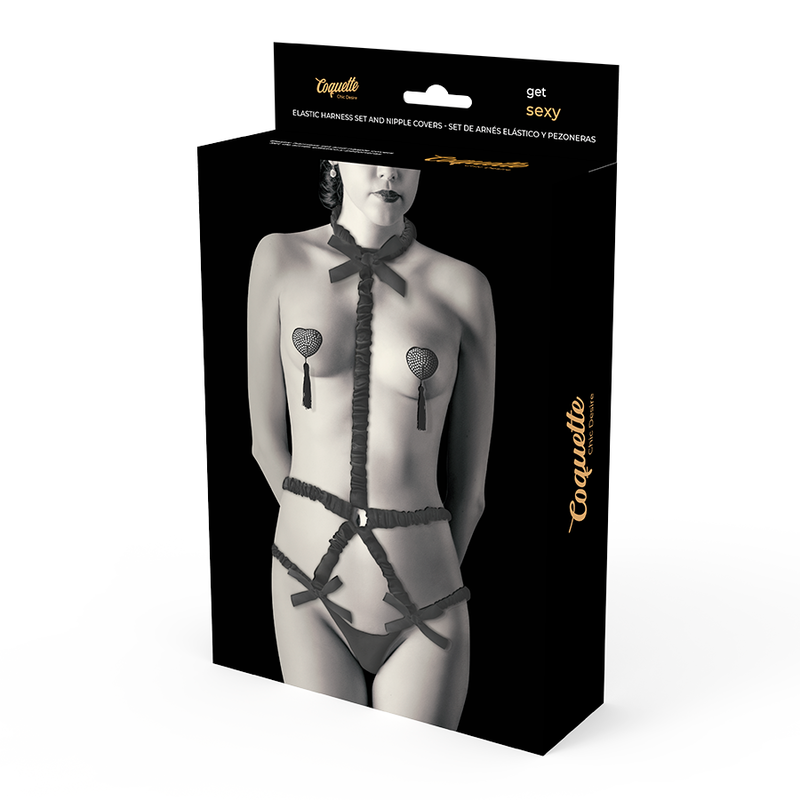 COQUETTE CHIC DESIRE - ENSEMBLE LINGERIE AVEC COUCHE-MALIN DE LUXE - Sensualia