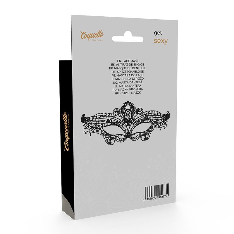 COQUETTE CHIC DESIRE - MASQUE FINE DENTELLE NOIRE - Sensualia