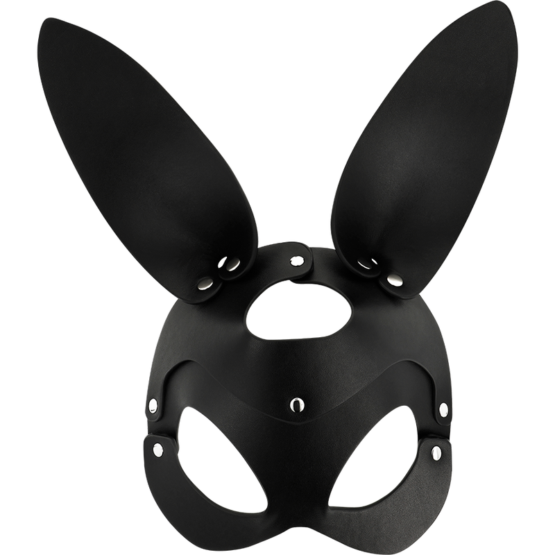 COQUETTE CHIC DESIRE - MASQUE EN CUIR VEGAN AVEC OREILLES DE LAPIN - Sensualia