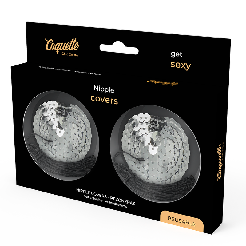 COQUETTE CHIC DESIRE - CACHE-MATIN ARGENT - Sensualia