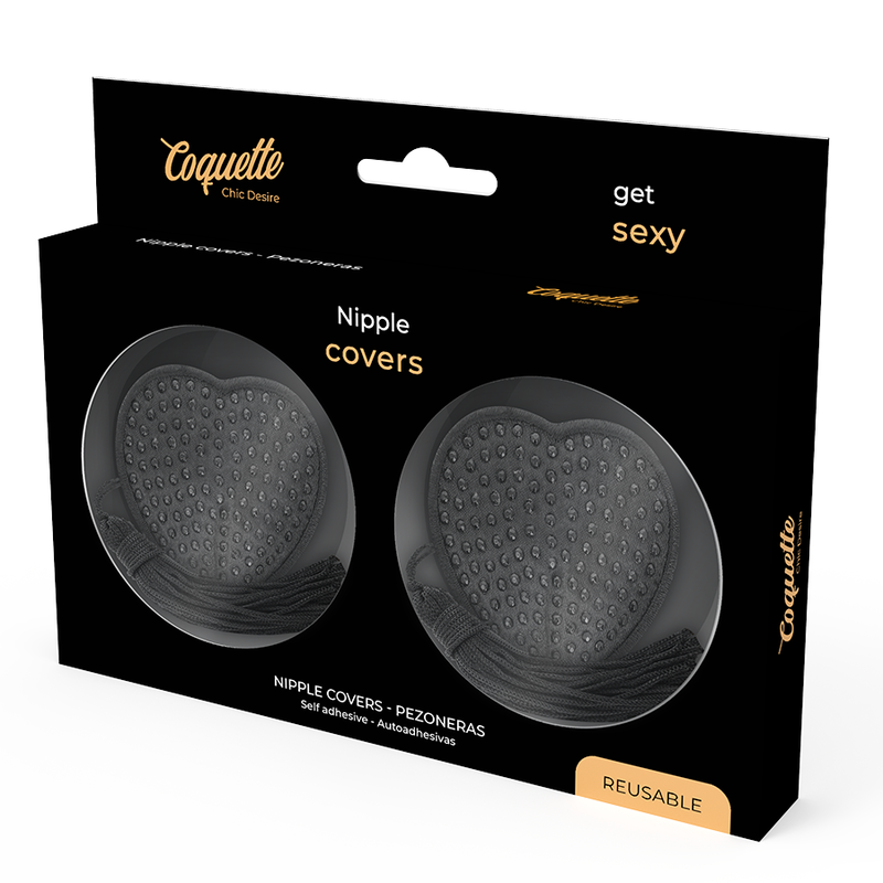 COQUETTE CHIC DESIRE - CACHE-MALINS NOIR - Sensualia