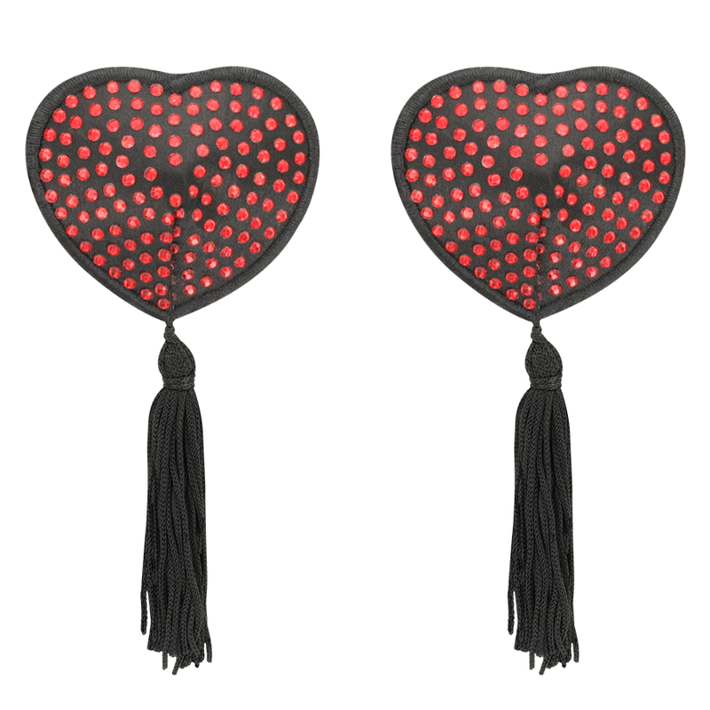 COQUETTE CHIC DESIRE - CACHE-MALINS ROUGE / NOIR - Sensualia