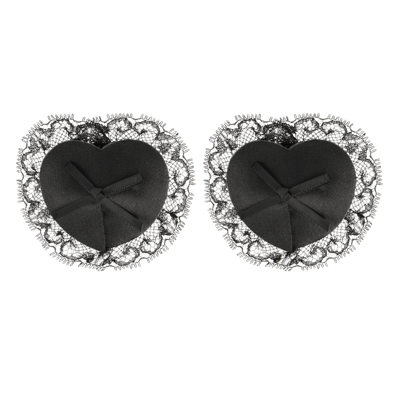COQUETTE CHIC DESIRE - CACHE-MALINS EN DENTELLE NOIRE - Sensualia