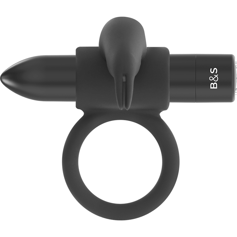 BLACK&SILVER - BURTON RING 10 MODES DE VIBRATION NOIR BLACK&SILVER