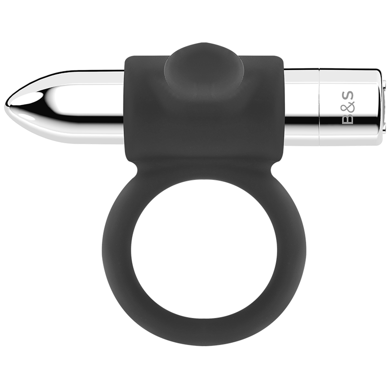 BLACK&SILVER - BAGUE RECHARGEABLE CAMERON ARGENT BLACK&SILVER
