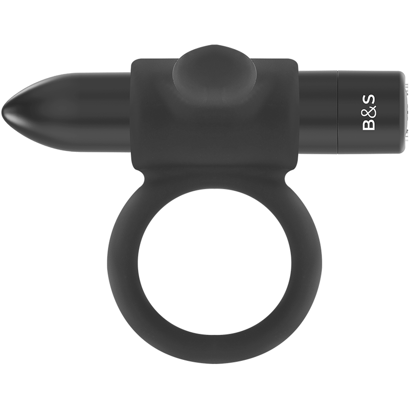 BLACK&SILVER - BAGUE RECHARGEABLE CAMERON NOIR BLACK&SILVER