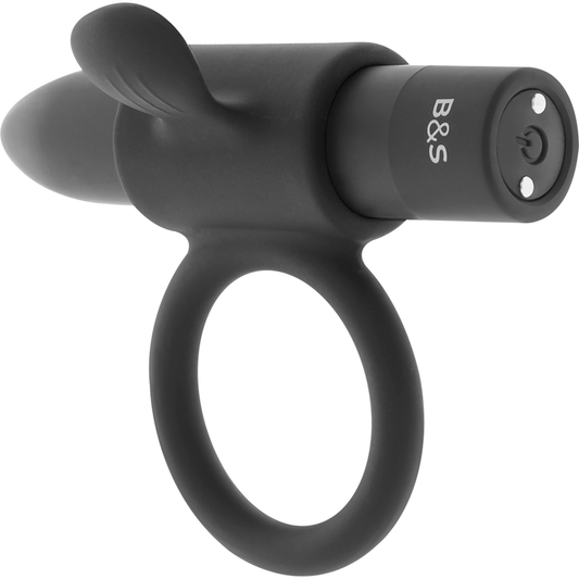 BLACK&SILVER - BAGUE RECHARGEABLE CAMERON NOIR BLACK&SILVER