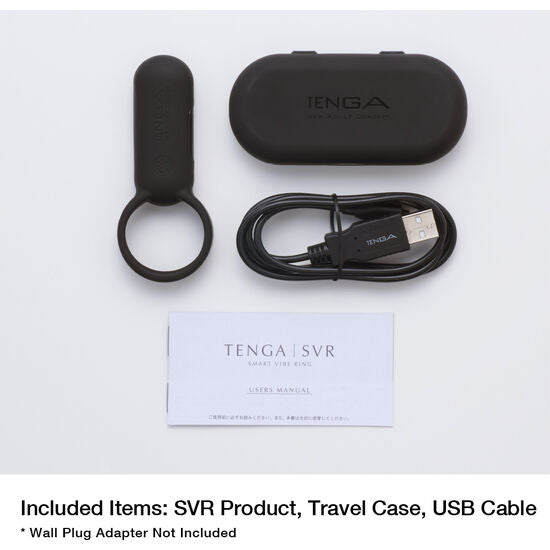 TENGA - ANNEAU VIBRATEUR SMART NOIR SVR TENGA