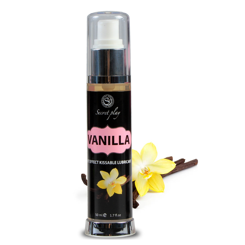 SECRETPLAY - LUBRIFIANT 2-1 EFFET CHALEUR VANILLE 50 ML - Sensualia