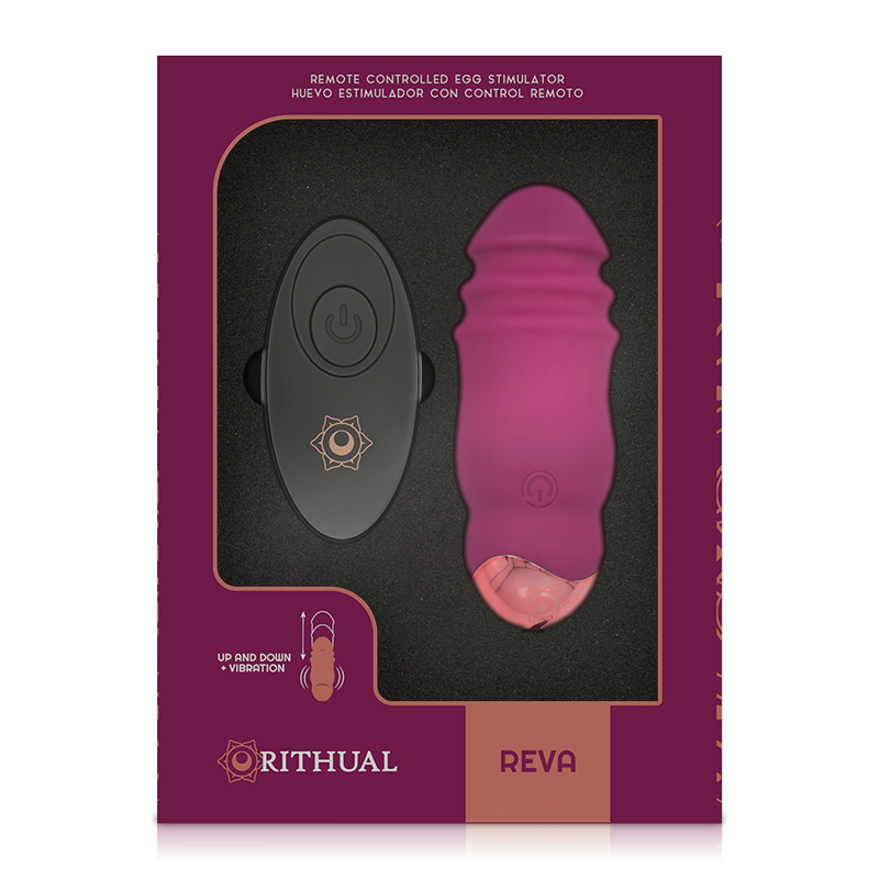 RITHUAL - REVA EGG TÉLÉCOMMANDE UP&DOWN + VIBRATION - Sensualia