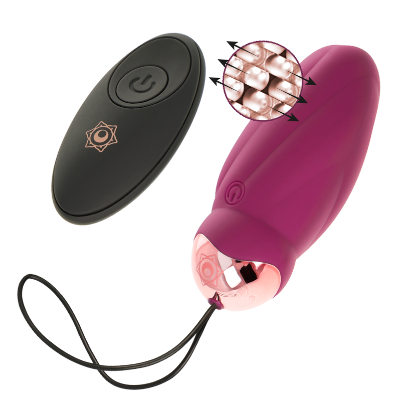 RITHUAL - SITA EGG TÉLÉCOMMANDE ROTATION DES BILLES + VIBRATION - Sensualia