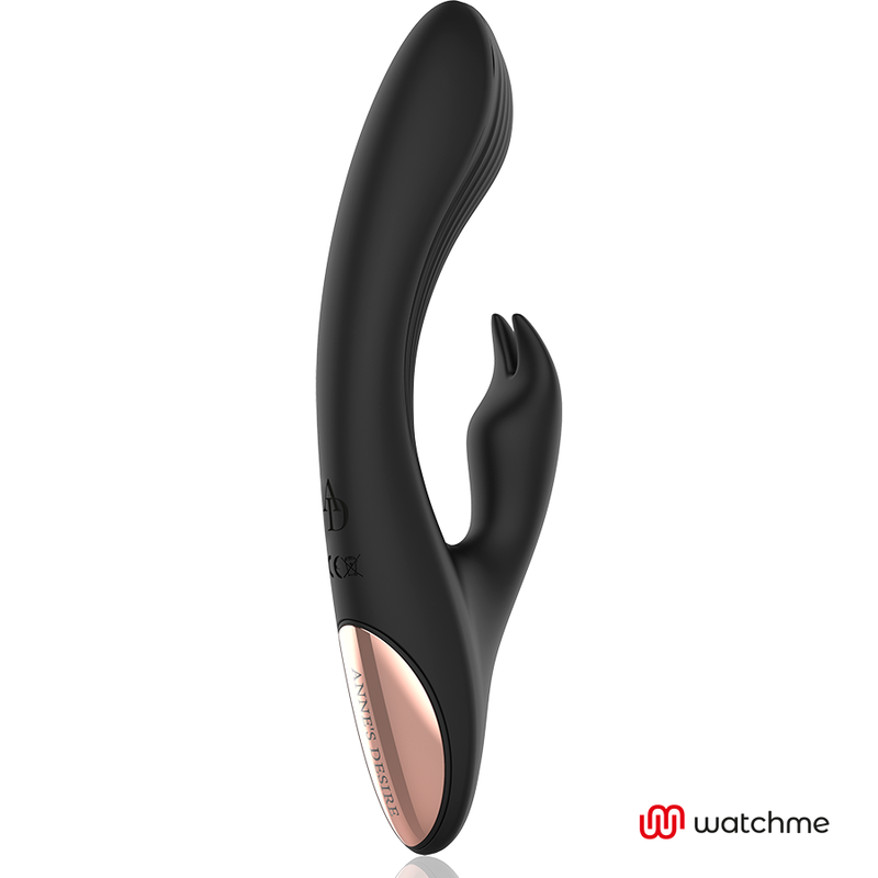 ANNE'S DESIRE - RABBIT TECHNOLOGIE DE TÉLÉCOMMANDE WATCHME NOIR/OR - Sensualia