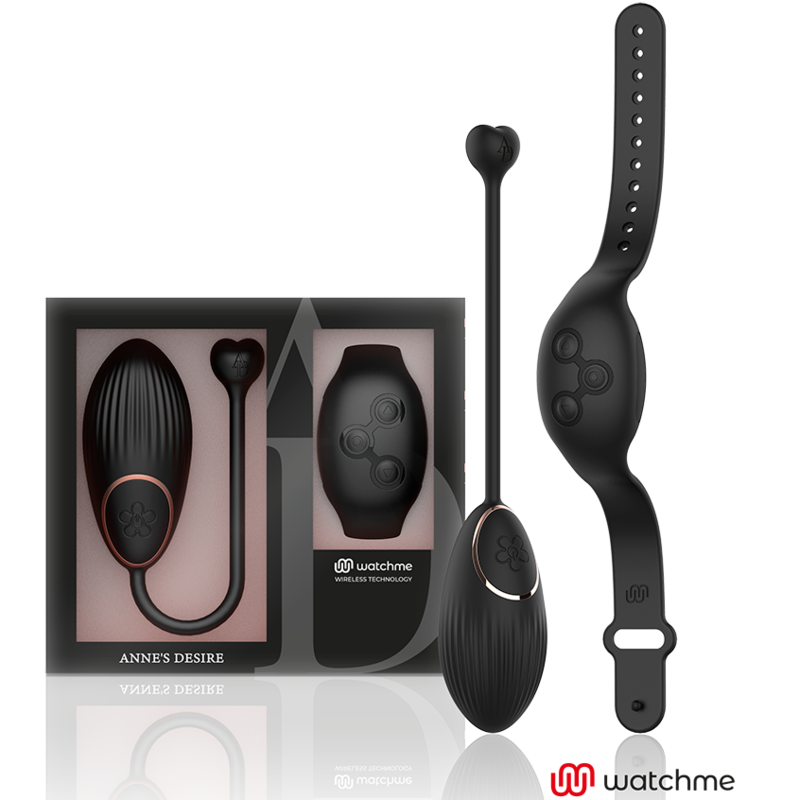 ANNE'S DESIRE - EGG TECHNOLOGIE DE TÉLÉCOMMANDE WATCHME NOIR - Sensualia