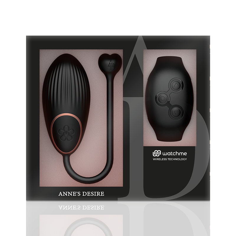 ANNE'S DESIRE - EGG TECHNOLOGIE DE TÉLÉCOMMANDE WATCHME NOIR - Sensualia