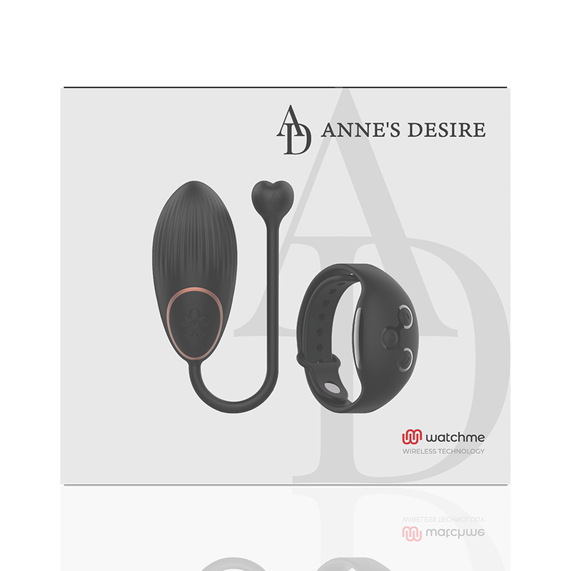 ANNE'S DESIRE - EGG TECHNOLOGIE DE TÉLÉCOMMANDE WATCHME NOIR - Sensualia