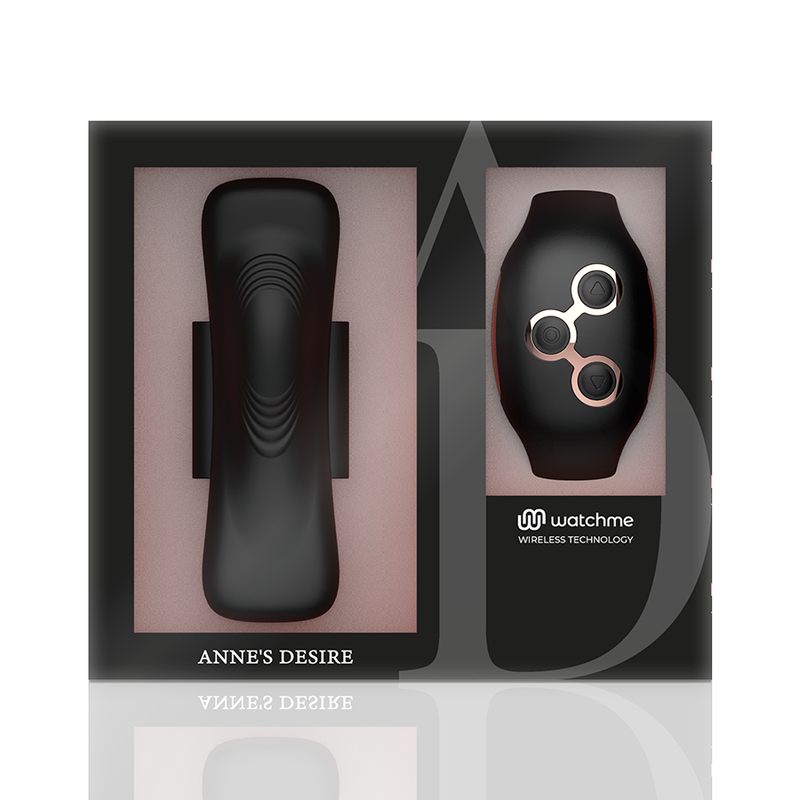 ANNE'S DESIRE - PANTY PLEASURE TECNOLOG A WATCHME NOIR/OR - Sensualia