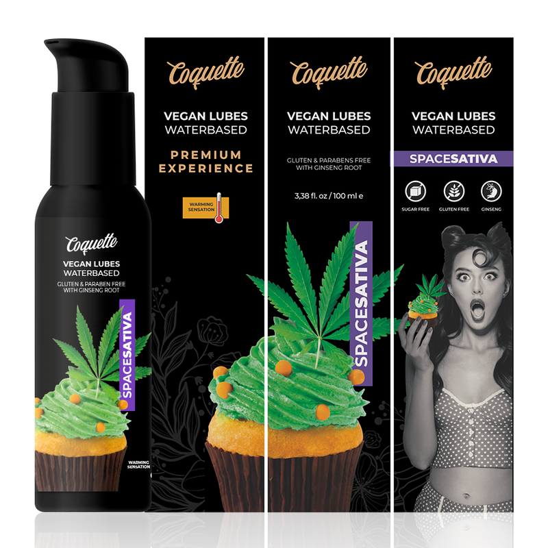COQUETTE CHIC DESIRE - LUBRIFIANT VEGAN SPACE SATIVA PREMIUM EXPERIENCE 100 ML - Sensualia