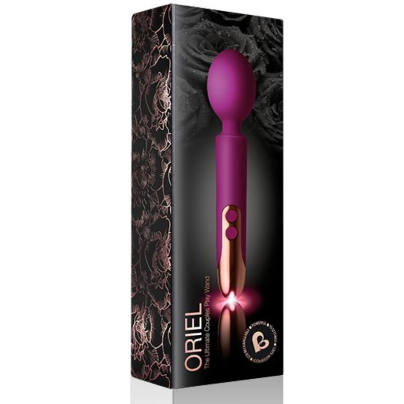 ROCKS-OFF - MASSEUR RECHARGEABLE LILAS ORIEL ROCKS-OFF