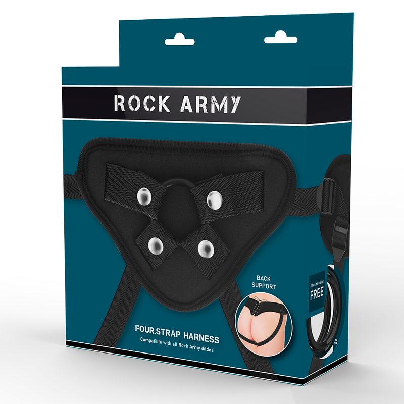 ROCKARMY - HARNAIS RÉGLABLE ET ANNEAUX FLEXIBLES - Sensualia