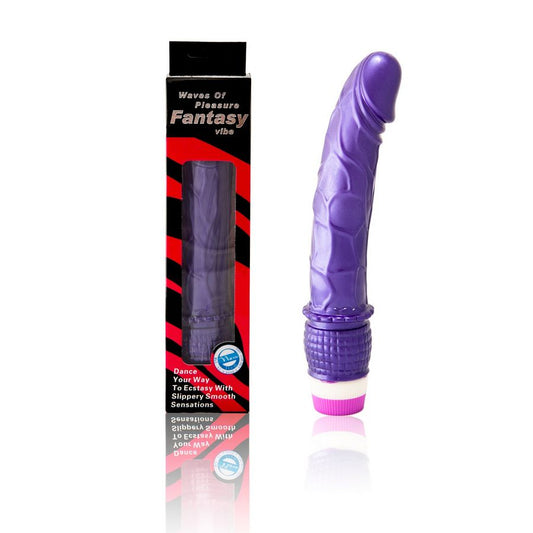 BAILE - VIBRATEUR VAGUES DE PLAISIR 23 CM VIOLET - Sensualia