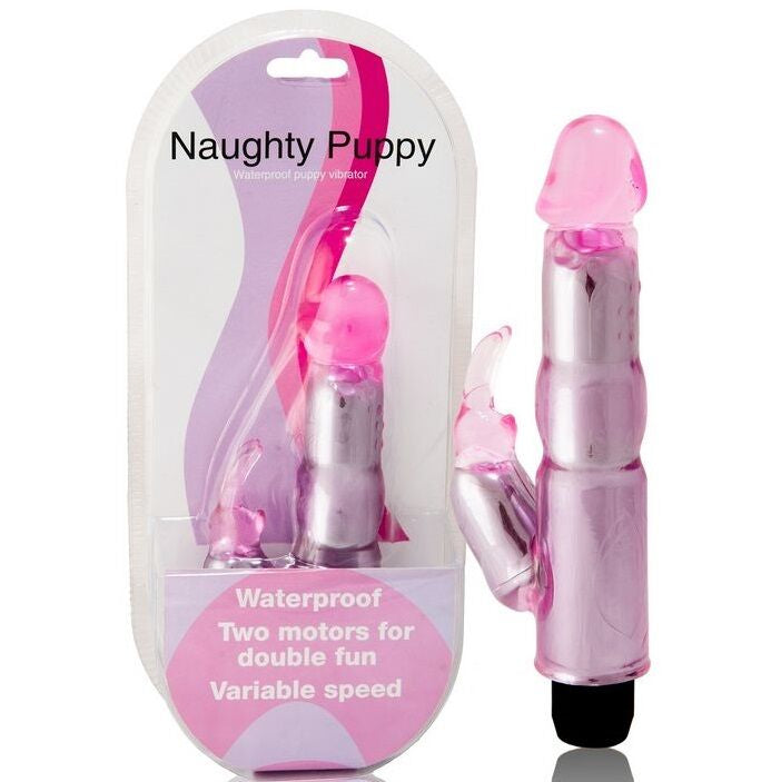 BAILE - VIBRATEUR AVEC STIMULATEUR ROSE RÉGLABLE - Sensualia
