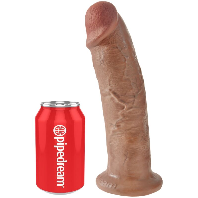 KING COCK - PÉNIS RÉALISTE 24 CM CARAMEL - Sensualia