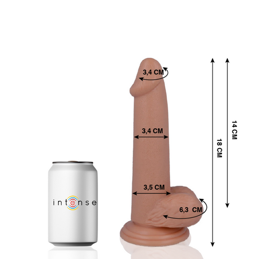 MR INTENSE - 10 PÉNIS RÉALISTE 18 CM -O- 3.4 CM - Sensualia