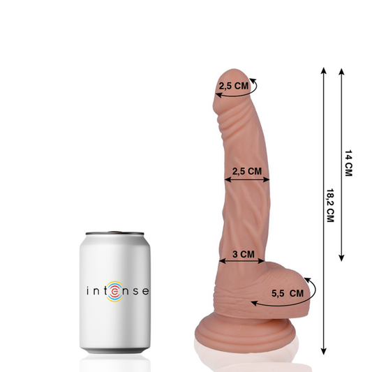 MR INTENSE - 12 PÉNIS RÉALISTE 18.2 CM -O- 2.5 CM - Sensualia