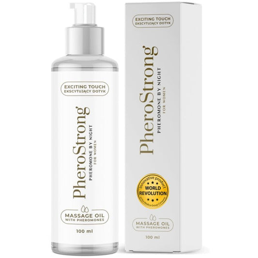 PHEROSTRONG - HUILE DE MASSAGE DE NUIT POUR FEMME 100 ML - Sensualia