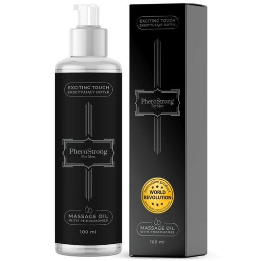 PHEROSTRONG - HUILE DE MASSAGE POUR HOMMES 100 ML - Sensualia