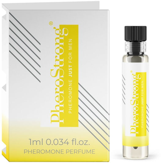 PHEROSTRONG - PARFUM AUX PHÉROMONES JUSTE POUR HOMMES 1 ML - Sensualia