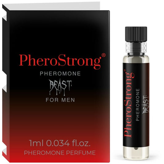 PHEROSTRONG - PARFUM PHÉROMONE BÊTE POUR HOMME 1 ML - Sensualia